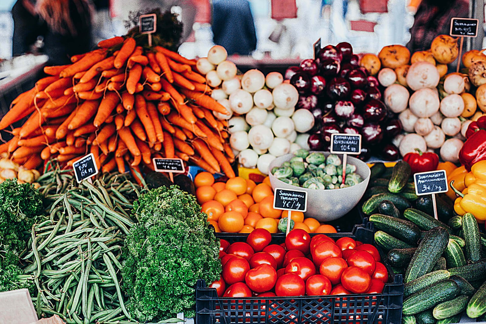 Fresh vegetables